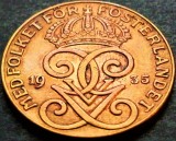 Cumpara ieftin Moneda istorica 2 ORE - SUEDIA, anul 1935 *cod 1443 B = GUSTAF V
