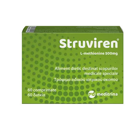 Struviren 500 mg, 60 comprimate, Solartium
