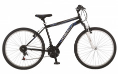 Bicicleta MTB TEC Titan Suspensie Fata ,Culoare negru/albastru, Roata 26&amp;quot; OtelPB Cod:202621000007 foto