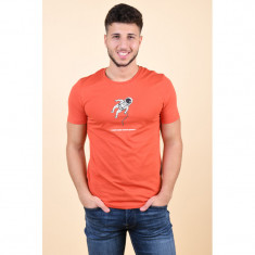 Tricou Jack&amp;amp;Jones Anti Crew Rosu foto