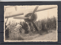 1945 AVION AMERICAN DOBORAT FOTO AGFA foto