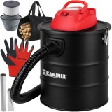 Aspirator de cenusa ODK006 fara sac, 1200 W, 15L, filtru HEPA si filtru textil, 35 l/s, 40x25 cm