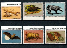 Sao Tome 1981 - Animale, fauna, serie neuzata foto