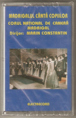 Casetă audio Corul Național De Cameră Madrigal, originală, sigilată foto