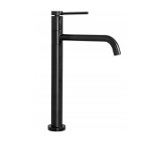 Baterie pentru baie REA Lugano Slim Black High