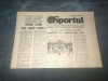 ZIARUL SPORTUL 16 DECEMBRIE 1983