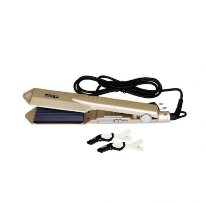 Placa DSP Profesionala pentru creponat parul, 45W, 2 agrafe pentru par incluse, Foxmag24