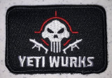 PATCH - YETI WURKS - MATERIAL TEXTIL