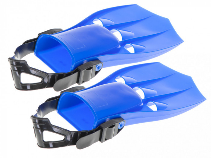 Labe de Inot si Scufundari, marime S (17-20cm), culoare Albastra AVX-KX5572