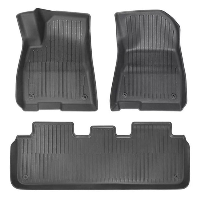 COVOR AUTO Baseus T-Space, set 3 bucati compatibil Tesla Model 3, realizat din TPE, negru &quot;C20251300111-00&quot; - 6932172633912