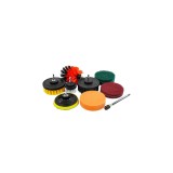 Set perii pentru curatare, 1/4&quot; 11 piese, Verke