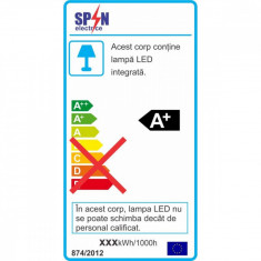 Aplica LED Baie 9W 6500K 420mm foto