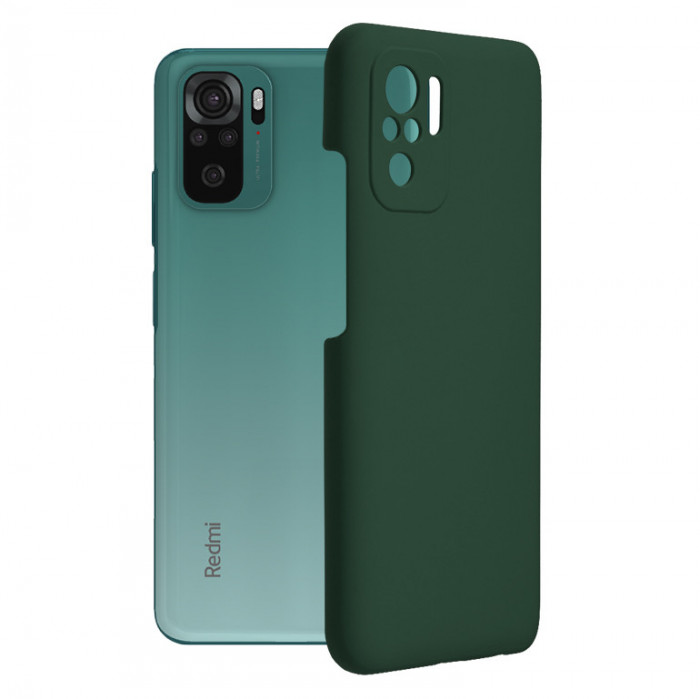 Husa Techsuit Soft Edge Silicon Xiaomi Redmi Note 10 / 10S - Dark Green