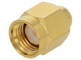 Mufă SMA tată drept alamă aurit 50&Omega; pentru cablu PTFE