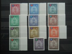 LIECHTENSTEIN SERIE MNH foto