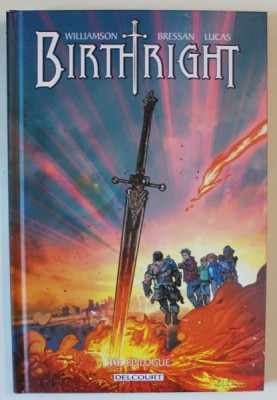 BIRTHRIGHT , UNE CREATION de JOSHUA WILLIAMSON et ANDREI BRESSAN , BENZI DESENATE CU TEXT IN LIMBA FRANCEZA , 2022 foto