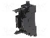 Stativ, DIN, pentru relee {{Serie releu}}, {{Numarul de pini}} pini, IDEC - SF1V-6-07L