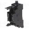 Stativ, DIN, pentru relee {{Serie releu}}, {{Numarul de pini}} pini, IDEC - SF1V-6-07L