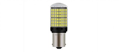 Bec LED Canbus 1156/BAU15S PY21W 3014, 144 LED-uri Marsarier, Lumini de Zi, Daylight foto