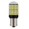 Bec LED Canbus 1156/BAU15S PY21W 3014, 144 LED-uri Marsarier, Lumini de Zi, Daylight