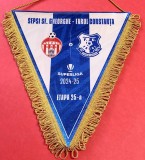 Fanion oficial Superliga - meci fotbal SEPSI OSK SFANTU GHEORGHE - FARUL CONSTANTA (sezonul 2024-2025 - etapa 25-a)
