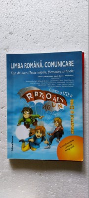 LIMBA ROMANA COMUNICARE CLASA A VII A , GOIAN , GORAN . foto