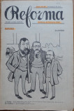 Reforma, revista politica ilustrata, an I, nr. 23, 1908, desene de Ary Murnu