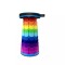 Scaun telescopic pliabil pentru camping si pescuit eBA&reg;, portabil, sustinere 150 kg, Multicolor, 45 x 25 cm