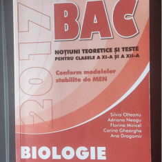 BIOLOGIE NOTIUNI TEORETICE SI TESTE CLASELE XI -XII BACALAUREAT OLTEANU NEAGU