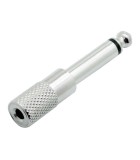 Adaptor Jack 6.3 mm mono la 3.5 mm mono metal, Oem