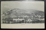 Carte postala, Sinaia vedere generala, 1900