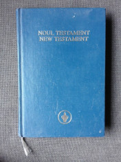 NOUL TESTAMENT/NEW TESTAMENT, EDITIE BILINGVA foto