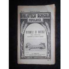 N. Rosianu - Viermele de matase. Oul (Samanta) pastrarea si clocirea semintei
