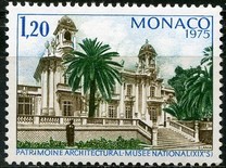 Monaco 1975 - Arhitectura 1v.,neuzat,perfecta stare(z) foto