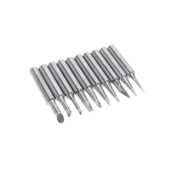 Varf ciocan Gordak set 10buc argintiu