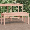 VidaXL Bancă de grădină, 109x44x45 cm, lemn masiv Douglas 824009