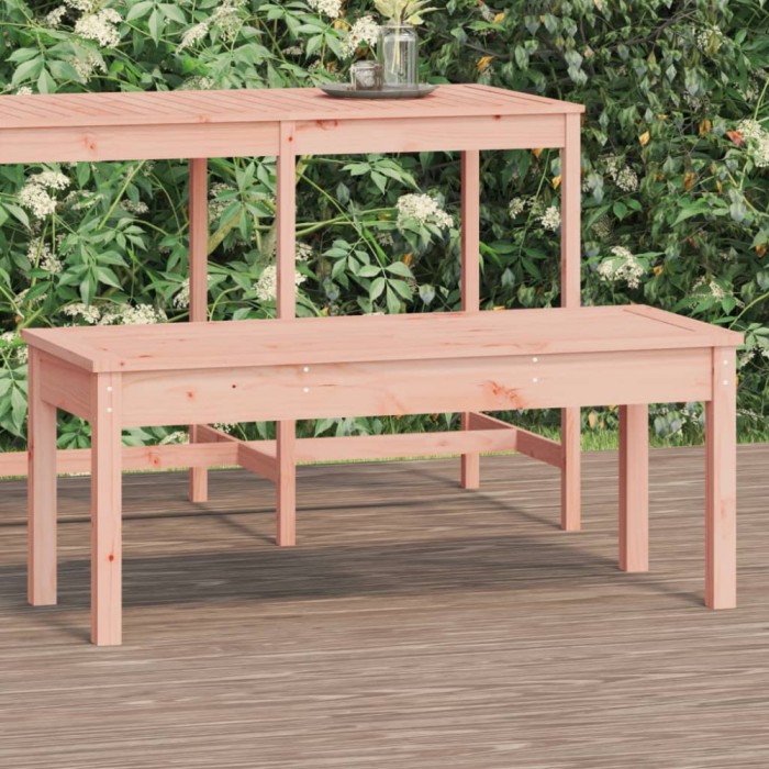 vidaXL Bancă de grădină, 109x44x45 cm, lemn masiv Douglas 824009
