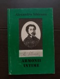 Armonii intime - Alexandru Sihleanu
