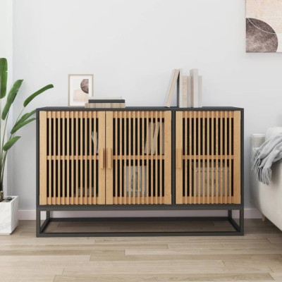 vidaXL Dulap, negru, 105x30x65 cm, lemn prelucrat 352122 foto