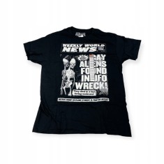 Tricou Ladies&amp;amp;#039; Spencer&amp;amp;#039;s WEEKLY WORLD NEWS - S Negru foto