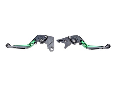 Set 2 manete frana si ambreiaj reglabile Kawasaki ZX6R 00-04,ZX10R 04-05/Z1000 0... Cod Produs: MX_NEW CNCR0042G foto