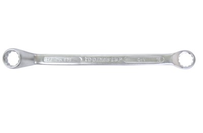 Cheie inelara cu cot 21х23mm CR-V DIN 838, Topmaster 235148 foto
