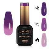 Cumpara ieftin Oja Semipermanenta Termica 3 Culori LUXORISE ThermoCool - Moody Princess 10ml