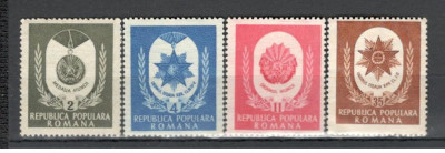 Romania.1951 Ordine si medalii dantelate YR.150 foto