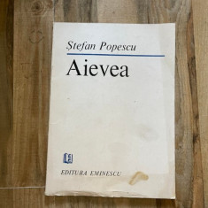 Stefan Popescu - Aievea (dedicatie si autograf)