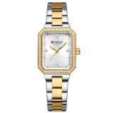 Ceas damă Curren &ndash; Design minimalist, brățară din oțel și mecanism quartz