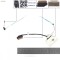 Cablu video LVDS Laptop, HP, Omen 15-DC, 15T-DC, DD0G3DLC000, DD0G3DLC001, DD0G3DLC002, DD0G3DLC003, DD0G3DLC013, G3D FHD CCD Cable, 60Hz, 30 pini