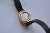 Ceas de dame mecanic Net, caracasa aurita 20 microni, functioneaza, Analog, Casual, Placat cu aur