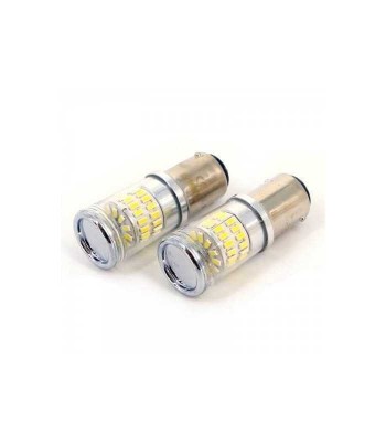 LED de frana STOP +FRANA CANBUS BA15D 12V 3.5W 400lm 6000K set 2buc CAN124 Carguard foto