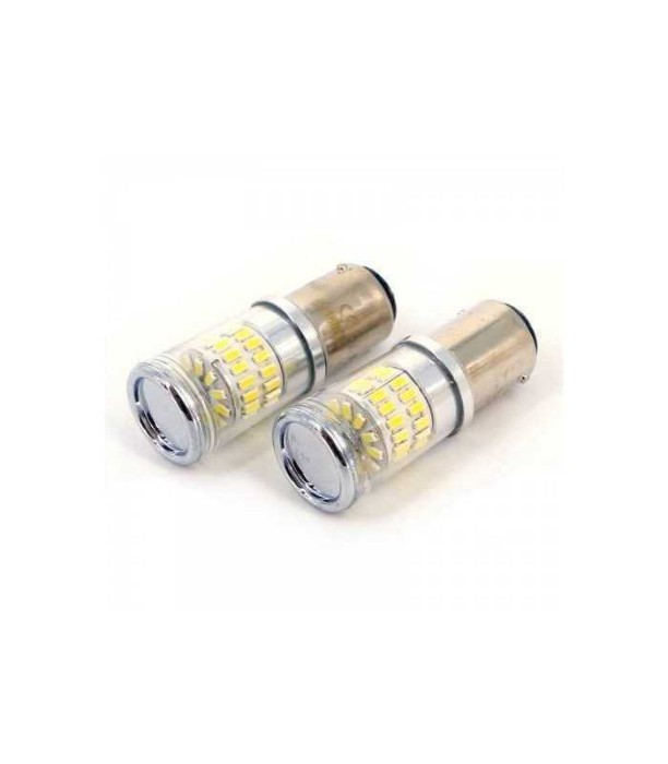 LED de frana STOP +FRANA CANBUS BA15D 12V 3.5W 400lm 6000K set 2buc CAN124 Carguard